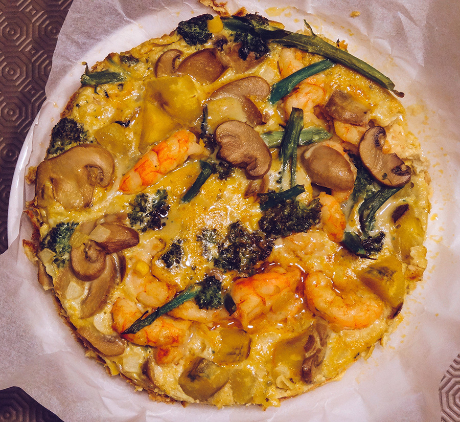 Omelete no Forno